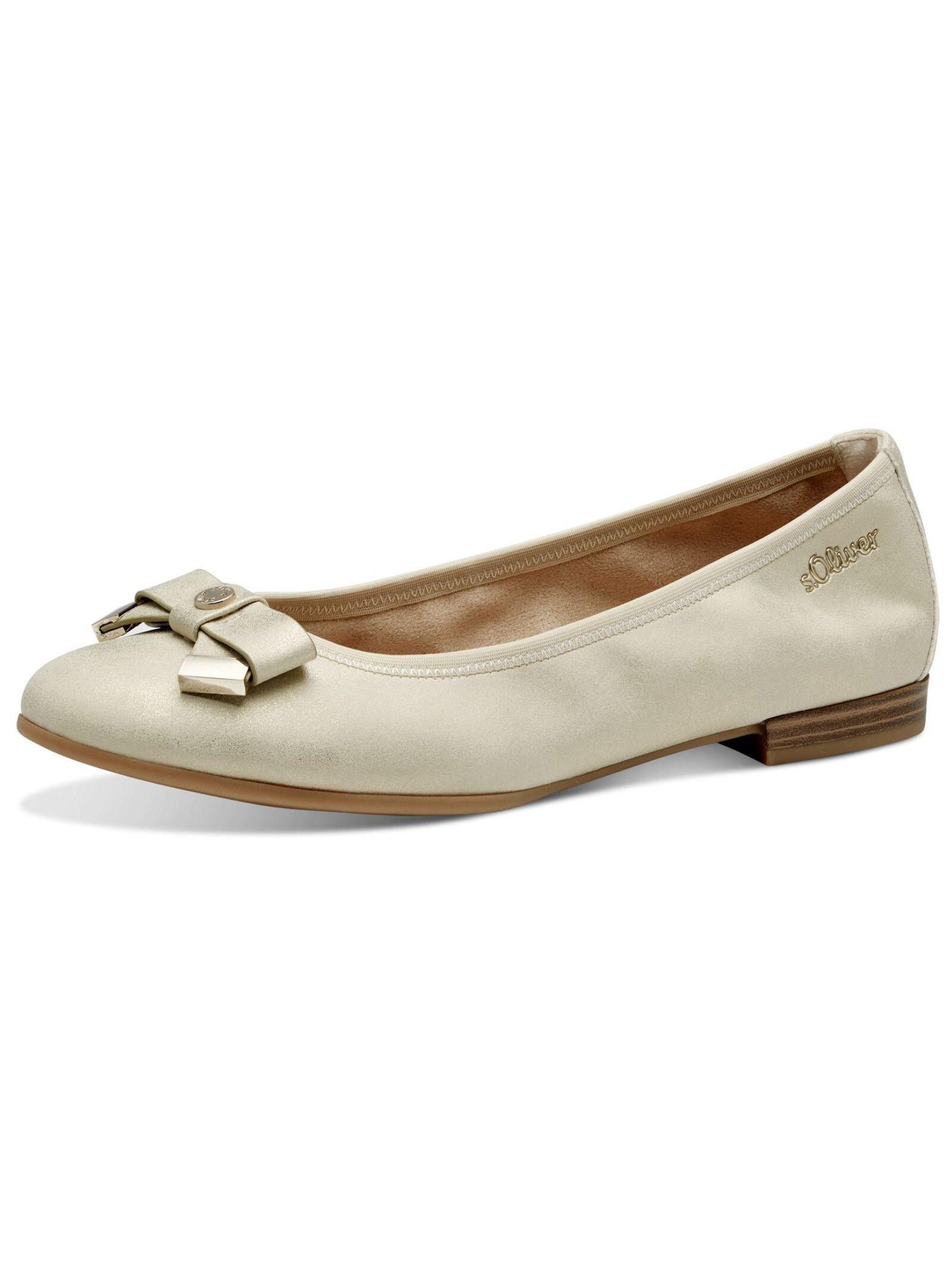Image of Ballerinas 5-5-22102-42 Damen Beige 38