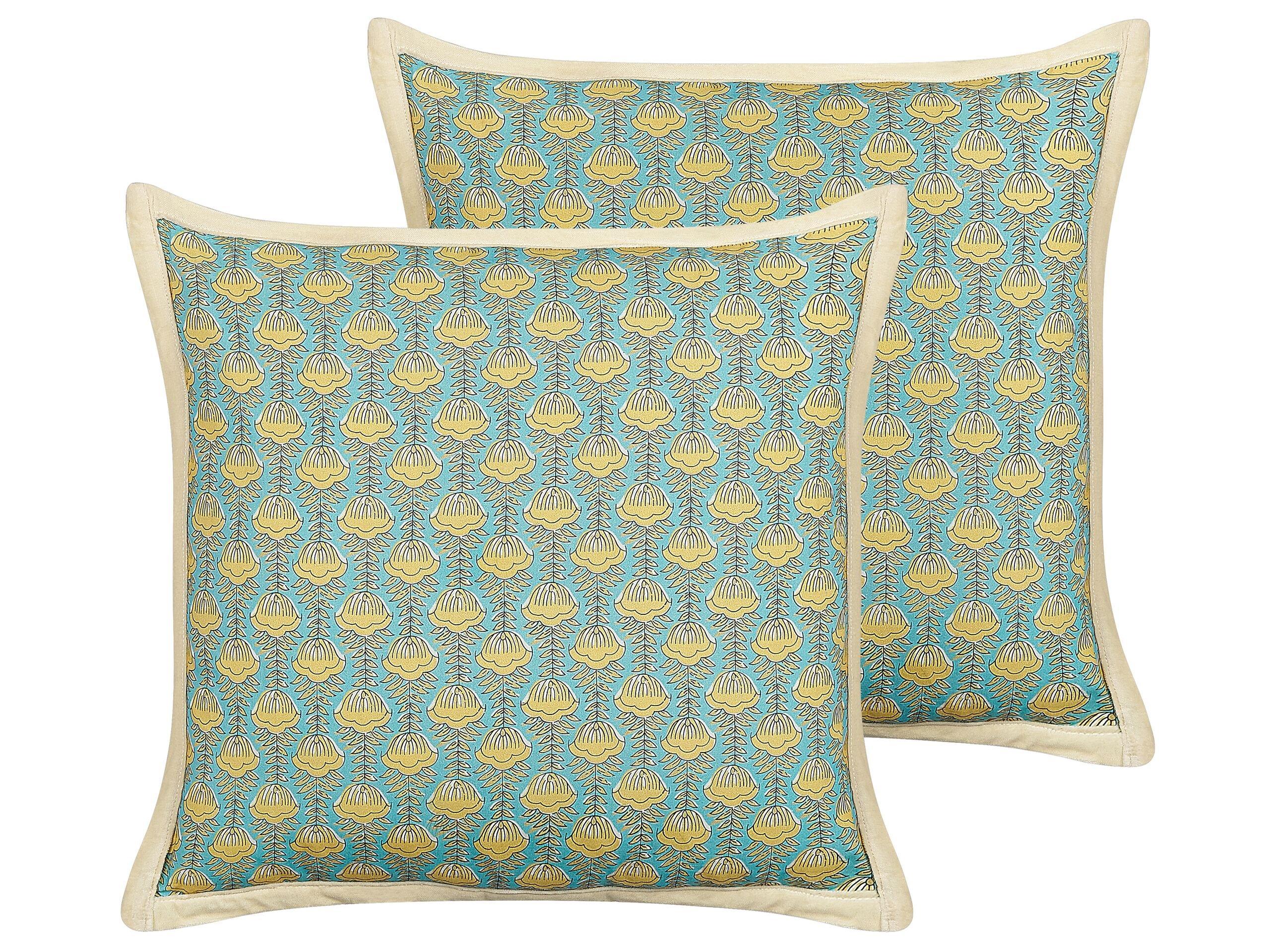 Image of Kissen 2er Set aus Baumwolle Klassisch WAKEGI Kissen 2er Set aus Baumwolle Klassisch WAKEGI