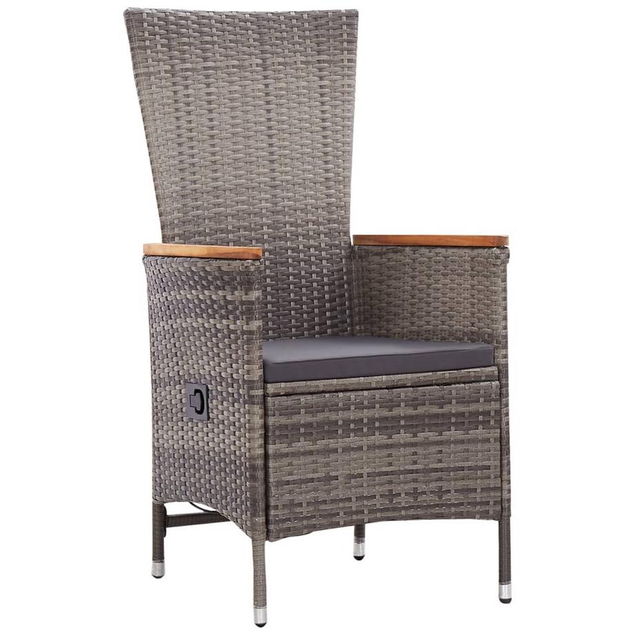 VidaXL set da pranzo da giardino Polirattan  