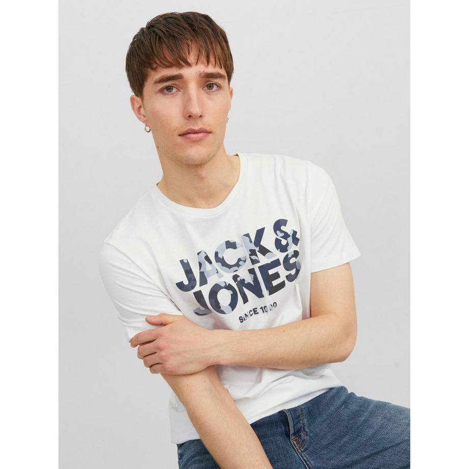 JACK & JONES Rundhals Regular Fit T-Shirt  