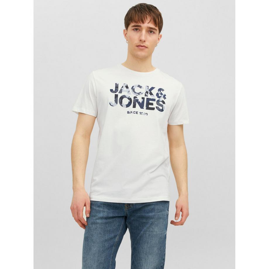 JACK & JONES Rundhals Regular Fit T-Shirt  