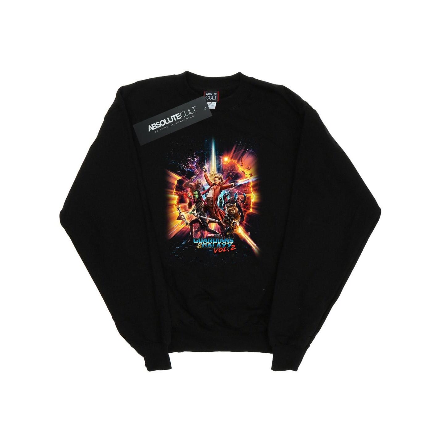 Image of Guardians Of The Galaxy Vol. 2 Team Poster Sweatshirt Damen Schwarz S