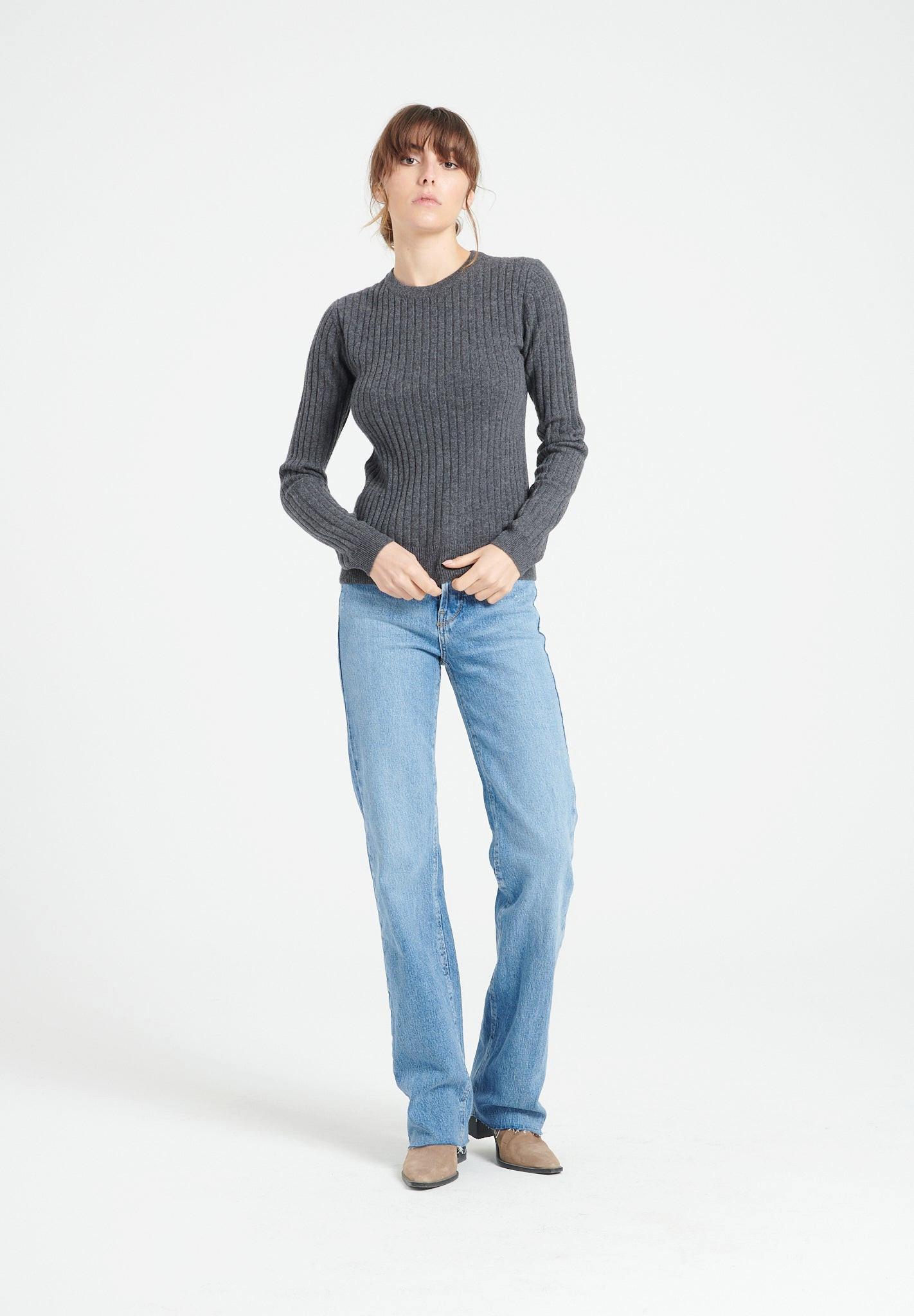 Studio Cashmere8  LILLY 16 Pullover mit Rundhalsausschnitt - 100% Kaschmir 