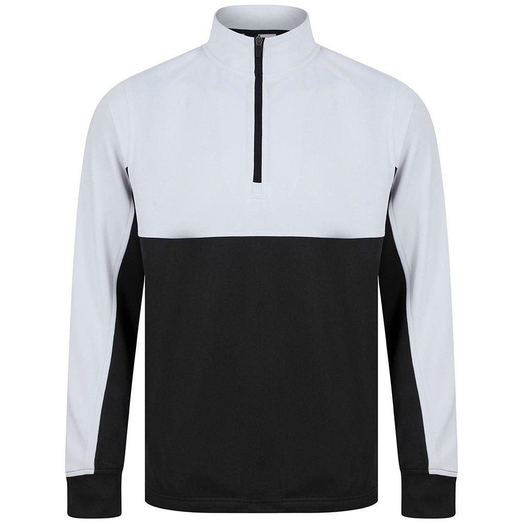 Image of Fleeceoberteil Mit Kurzem Reißverschluss Damen Schwarz XXS