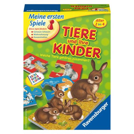 Ravensburger  Meine ersten Spiele Tiere und ihre Kinder 