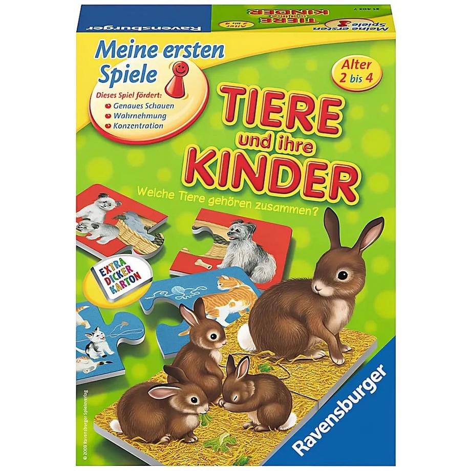 Ravensburger  Spiele Tiere und ihre Kinder 