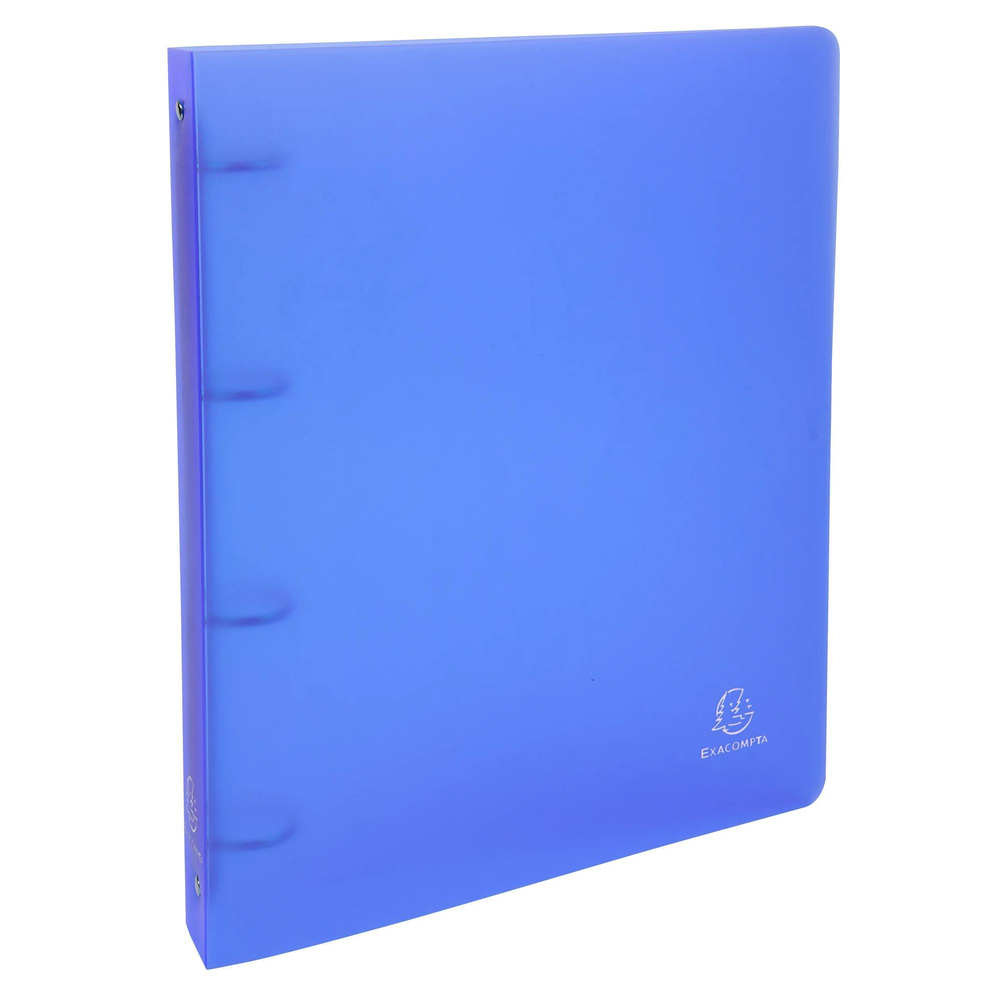 Image of Ringbuch aus PP 700µ mit 4 Ringen 30mm, Rücken 40mm, Chromaline, für Format DIN A4 - x 10 Ringbuch aus PP 700µ mit 4 Ringen 30mm, Rücken 40mm, Chromaline, für Format DIN A4 - x 10