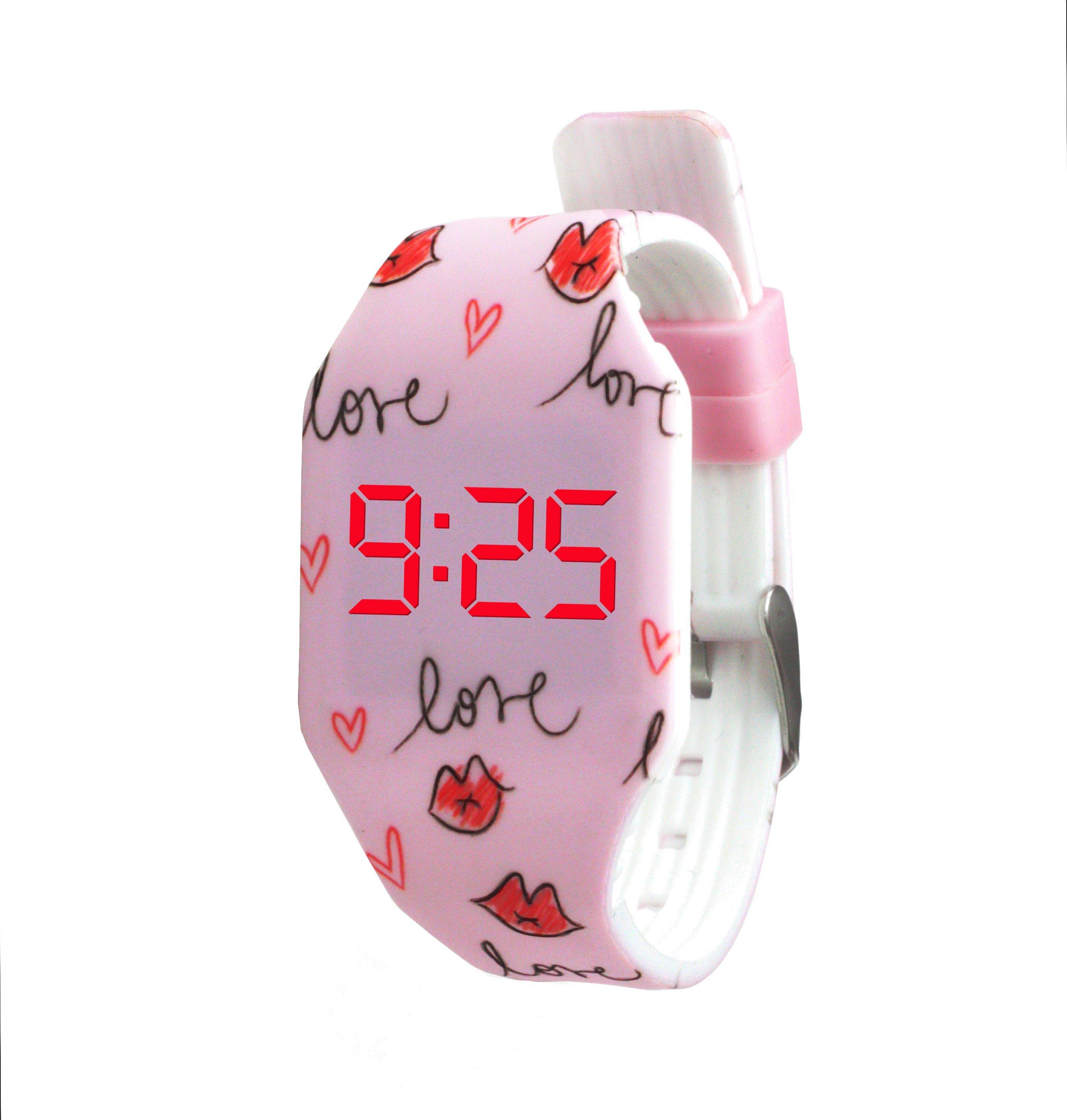 Image of Digital Led Kinderuhr Love Unisex Multicolor ONE SIZE