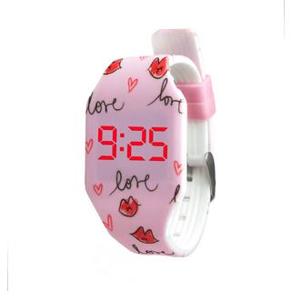 Kiddus  Digital LED  Kinderuhr Love 