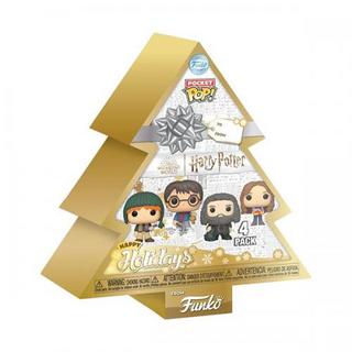 Funko  Funko POP! Harry Potter: Happy Holiday Pocket 4PK 