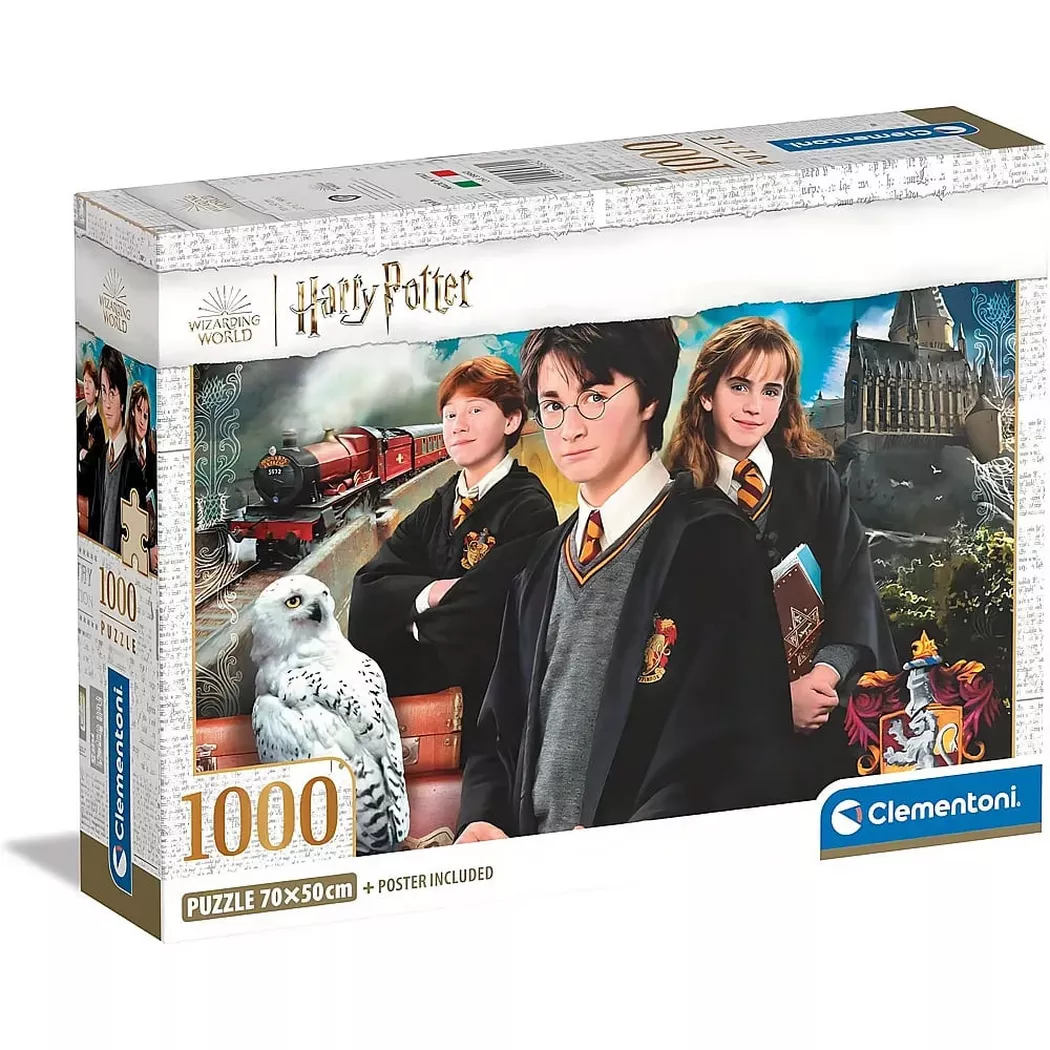 Clementoni Wizarding world Harry Potter Jigsaw puzzle 1000 pc(s) Television/films