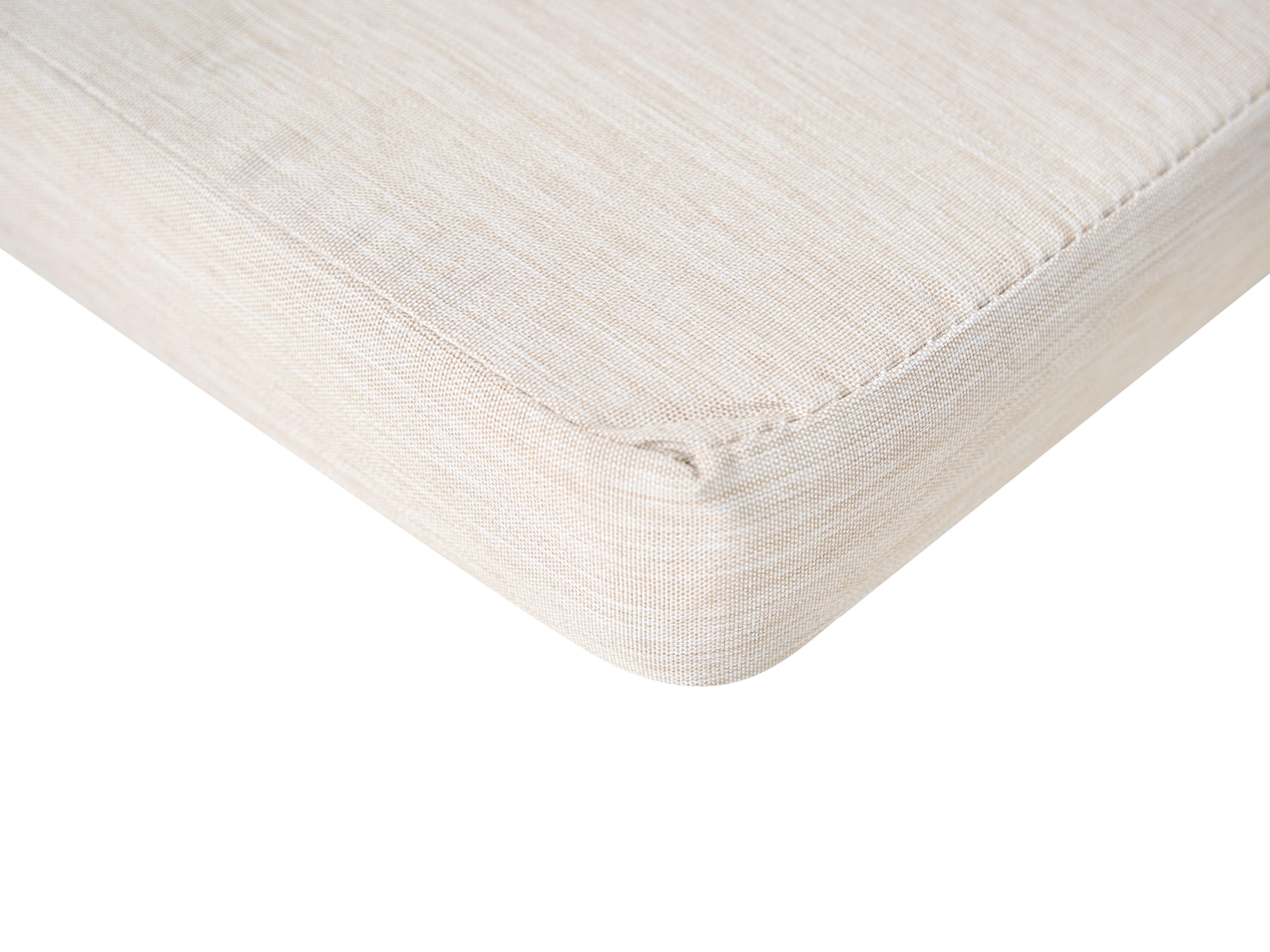 Beliani Coussin pour chaise de jardin en Lin synthétique Moderne SASSARI PREMIUM  