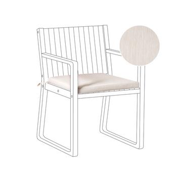 Coussin pour chaise de jardin en Lin synthétique Moderne SASSARI PREMIUM
