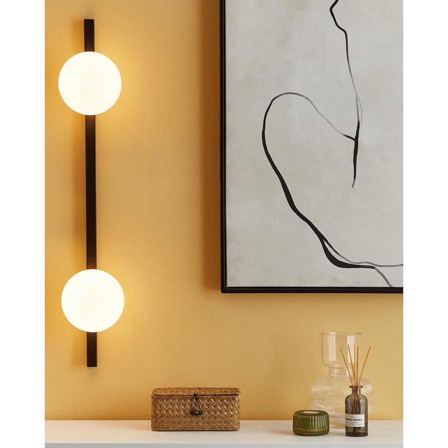 Beliani Lampe murale en Verre  ISABELLA  
