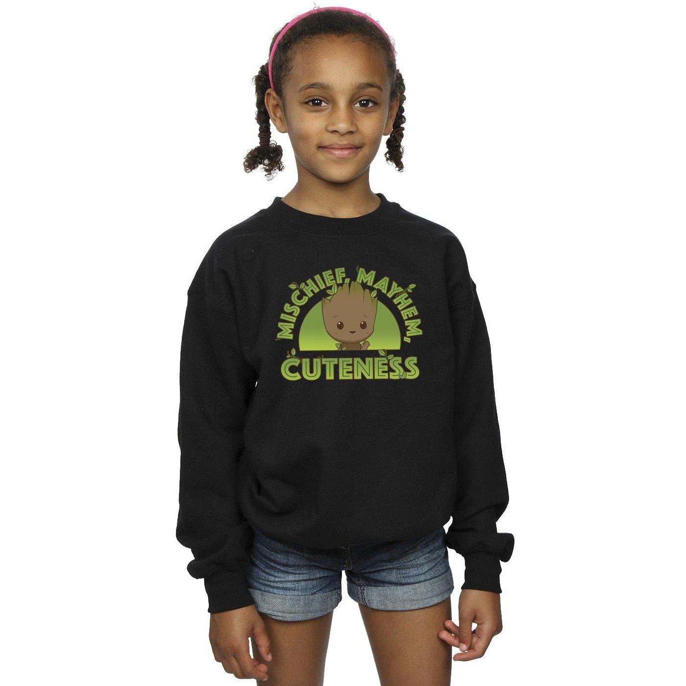 MARVEL  I Am Groot Mischief Mayhem Sweatshirt 