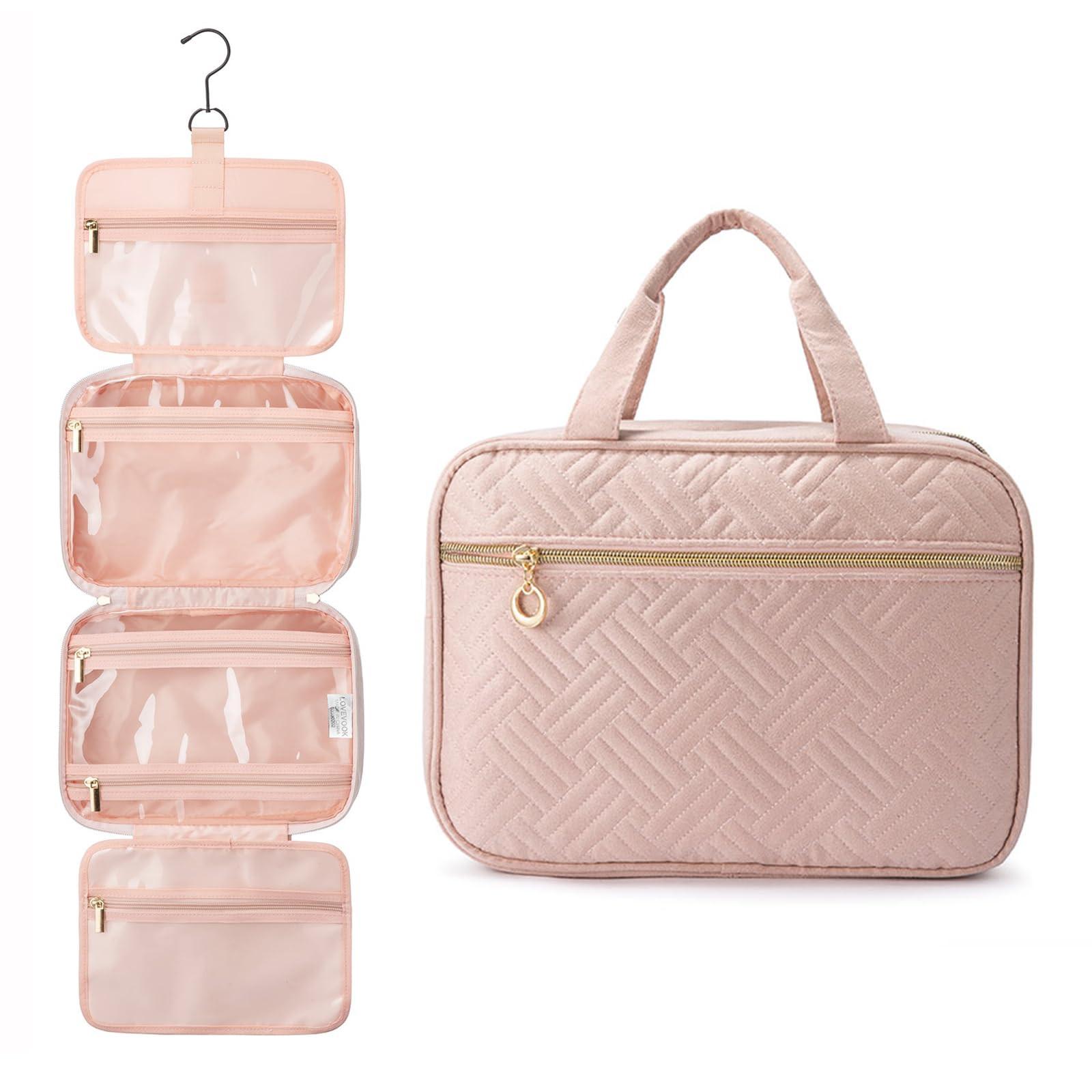 Image of Kulturtasche Reise Zum Aufhängen Kulturbeutel Für Makeup, Toilettenartikel Unisex Pink ONE SIZE