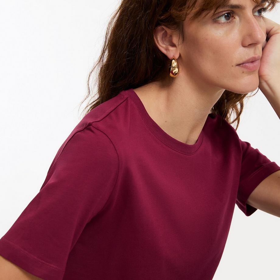 La Redoute Collections T-shirt girocollo maniche corte  