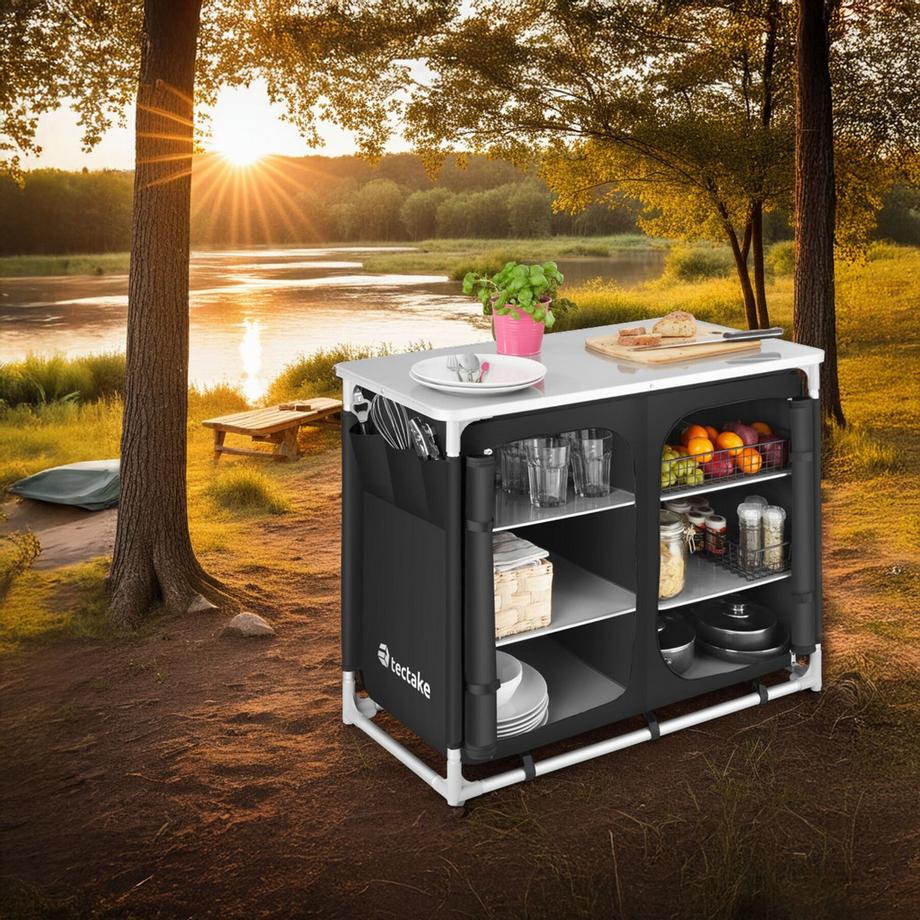 Tectake  Cucina da campeggio 
