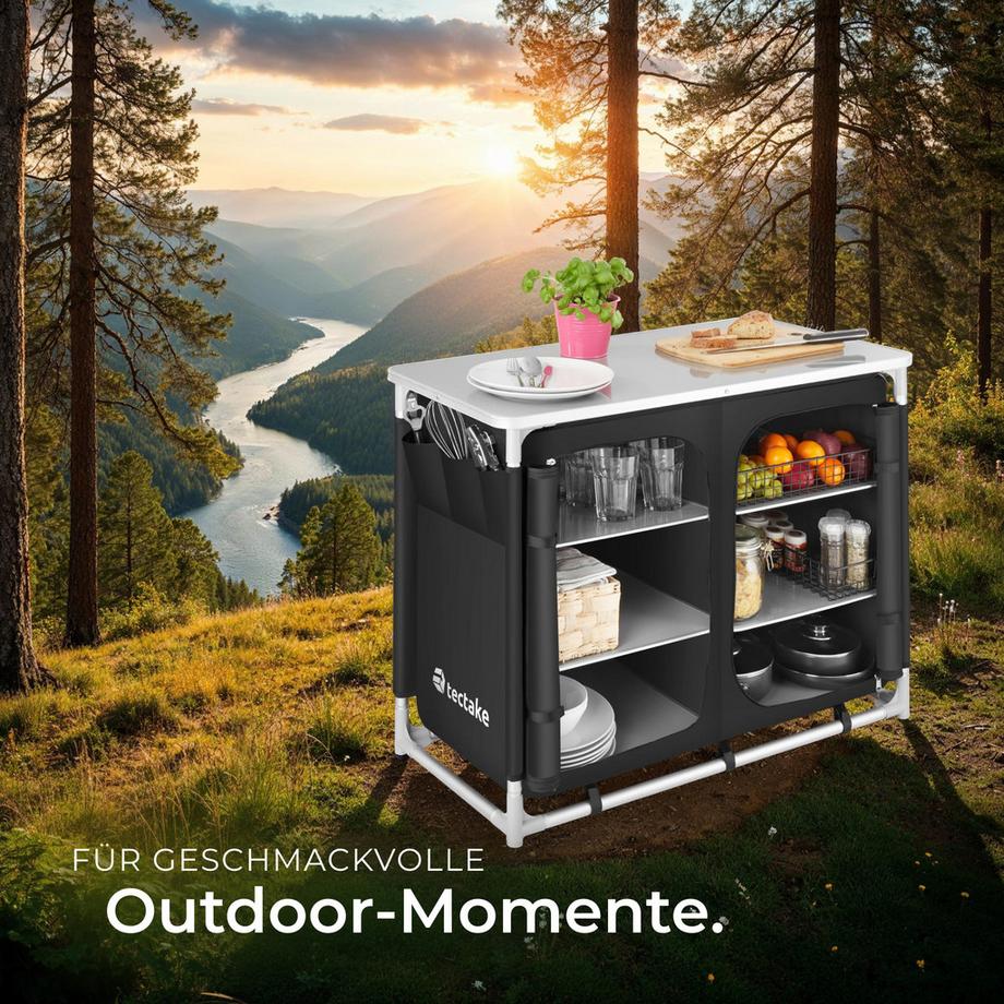 Tectake  Cucina da campeggio 