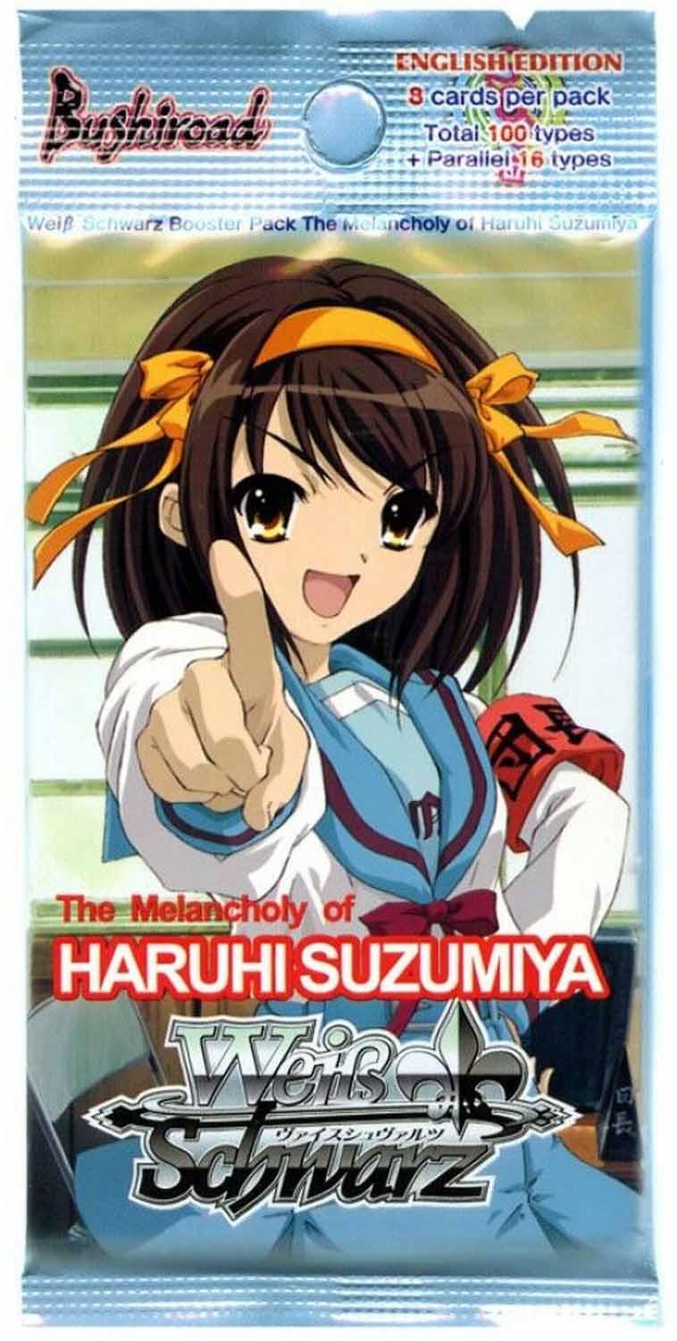 Bushiroad  The Melancholy of Haruhi Suzumiya Booster Display - Weiss Schwarz TCG - EN 
