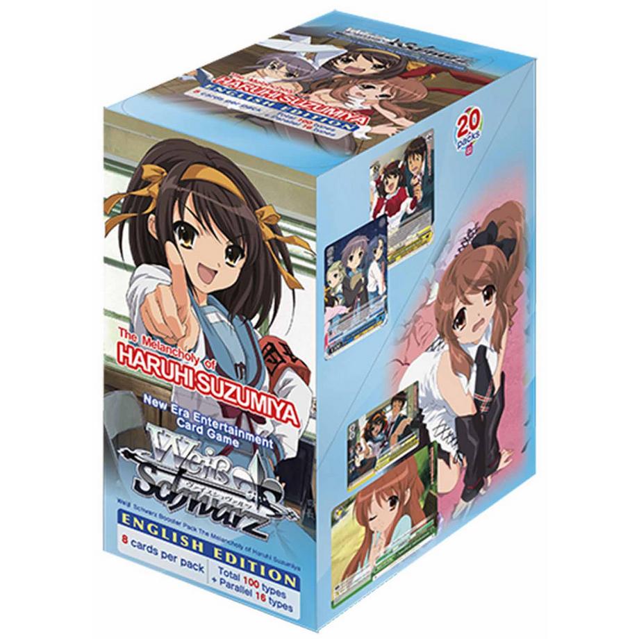 The Melancholy of Haruhi Suzumiya Booster Display - Weiss Schwarz TCG - EN