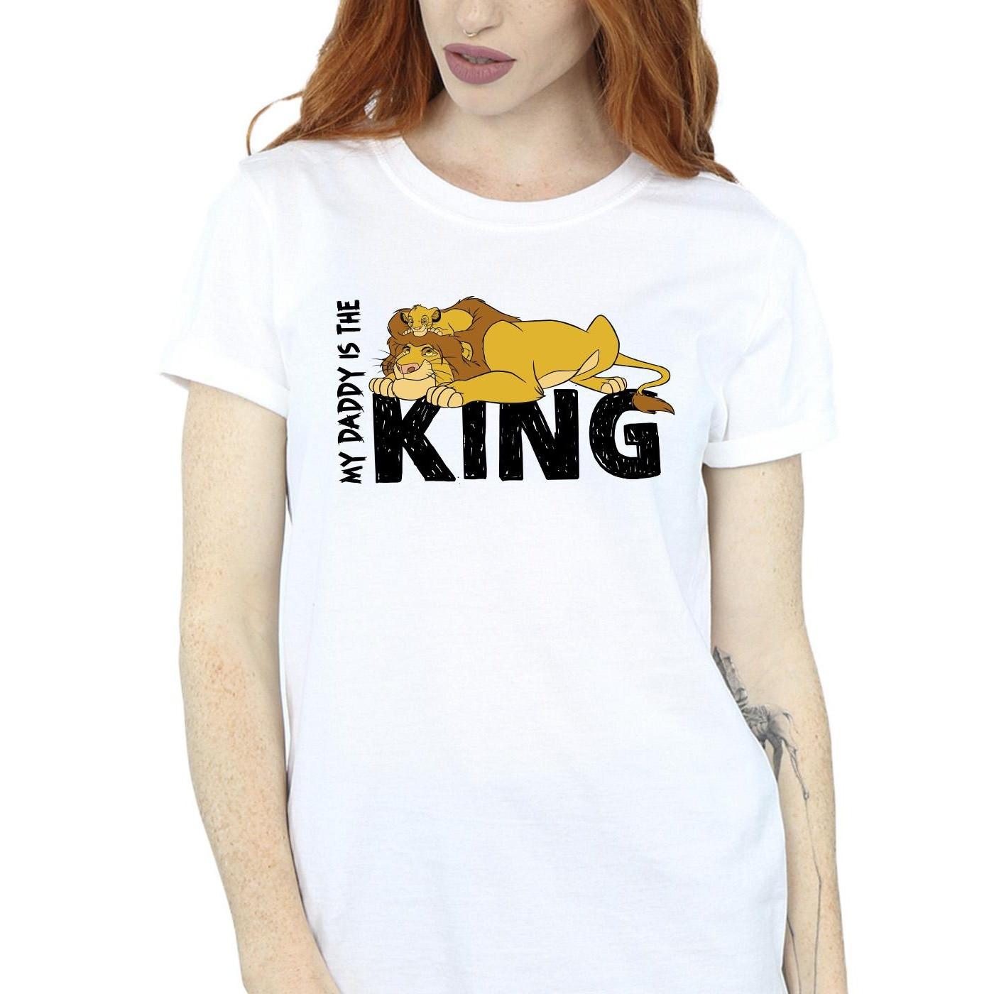 Disney  Tshirt THE LION KING DADDY IS KING 