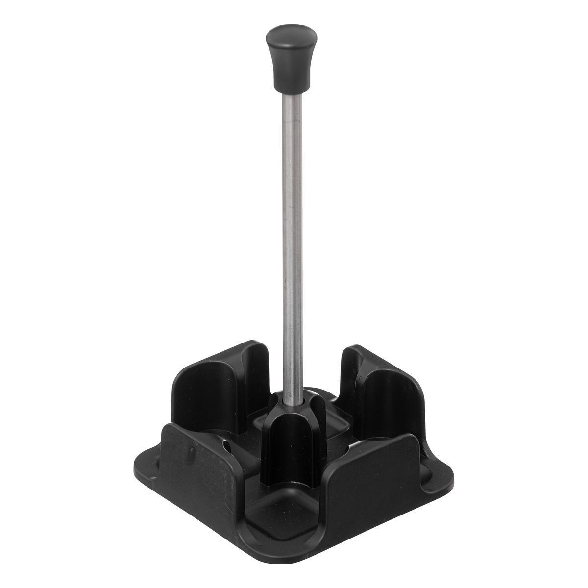 5five Set d'épices en verre 4 pièces - Noir  