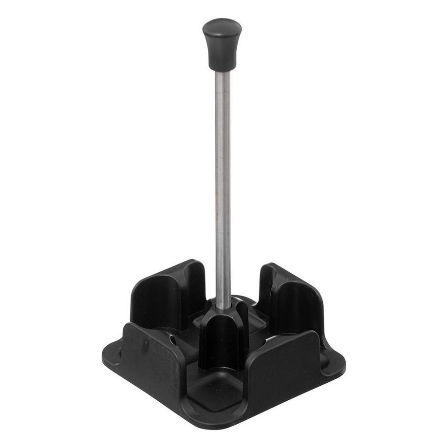 5five Set d'épices en verre 4 pièces - Noir  