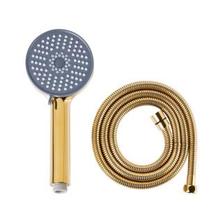 Beliani Kit de pommeau de douche avec tuyau flexible en ABS (matière synthétique durable) Traditionnel SURIPA  