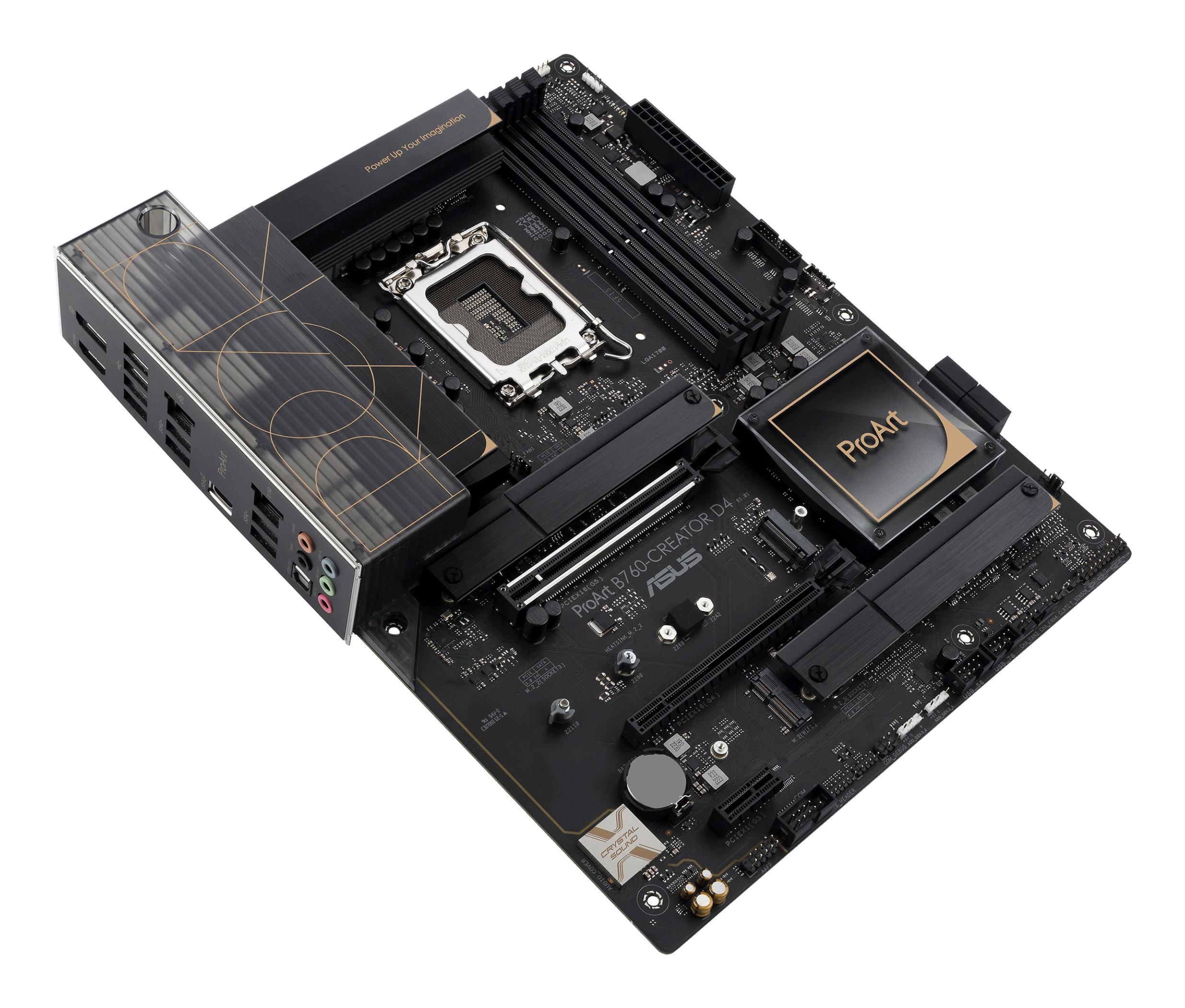 ASUS  PROART B760-CREATOR D4 Intel B760 LGA 1700 ATX 