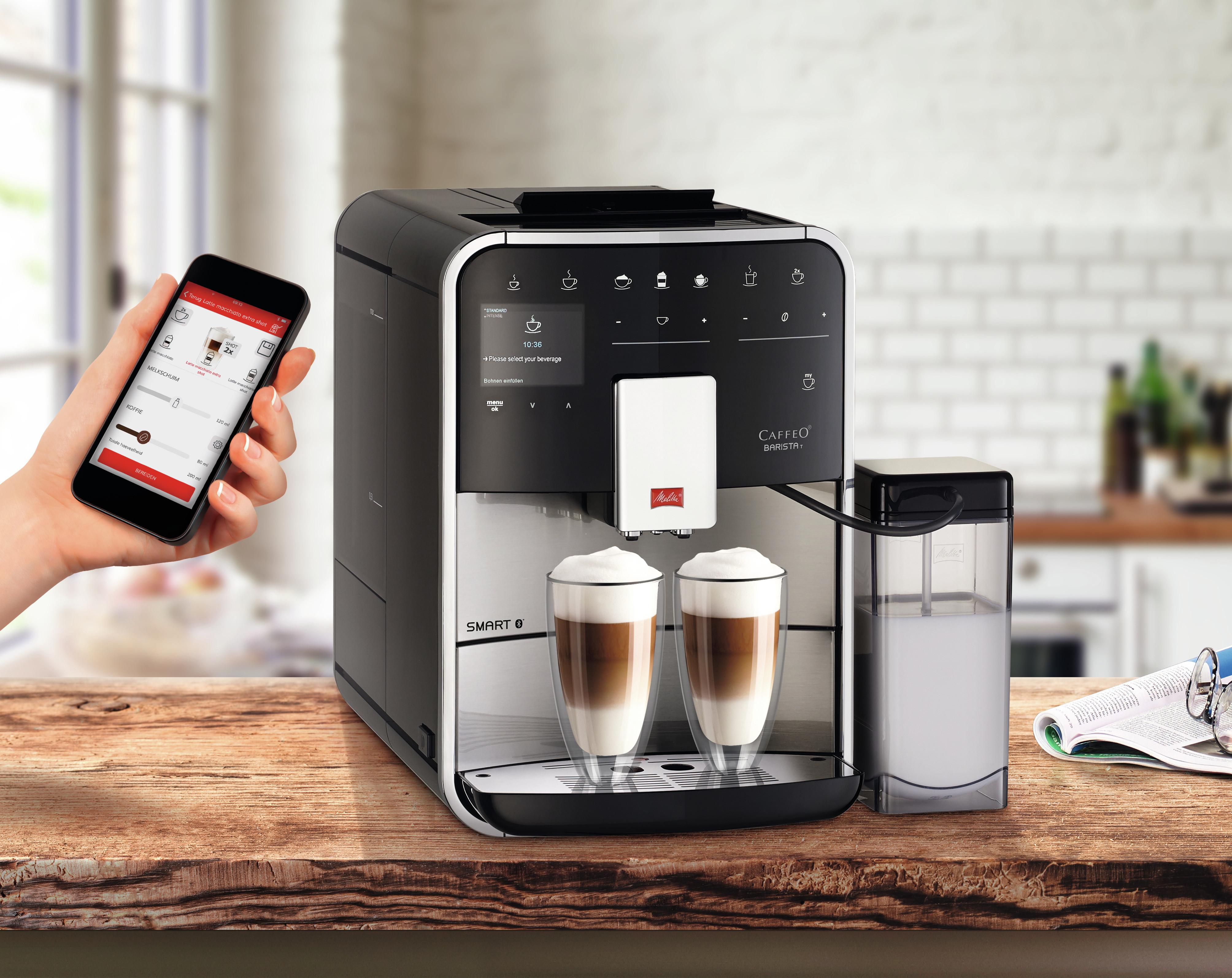 Melitta Kaffeevollautomat Barista T Smart F840-100 Bluetooth  