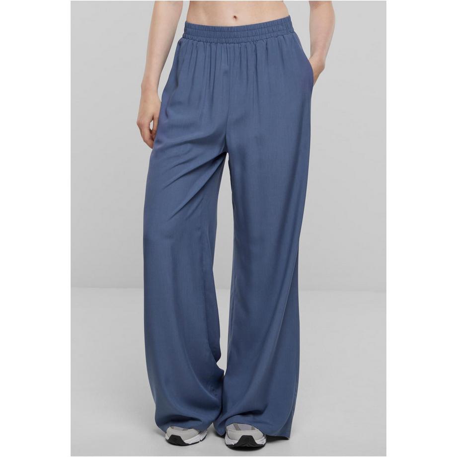 URBAN CLASSICS Viskose Weites Bein Hose  