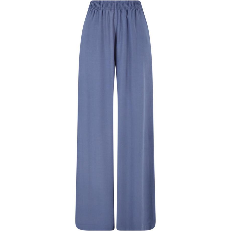 damen-hose aus viskose mit weitem bein urban cassics