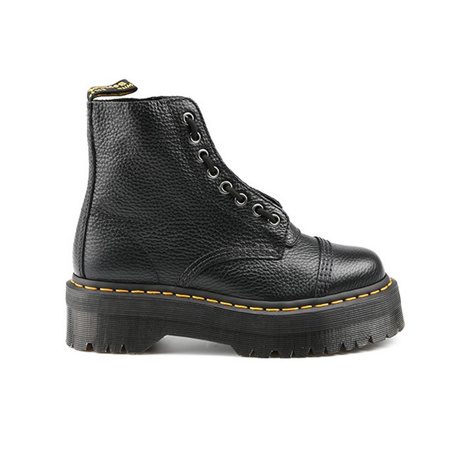Dr.Martens Sinclair-40 Stivali Stringati con Plateau  