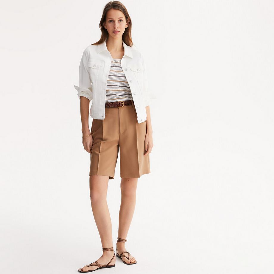 La Redoute Collections Taillierte Jeansjacke  