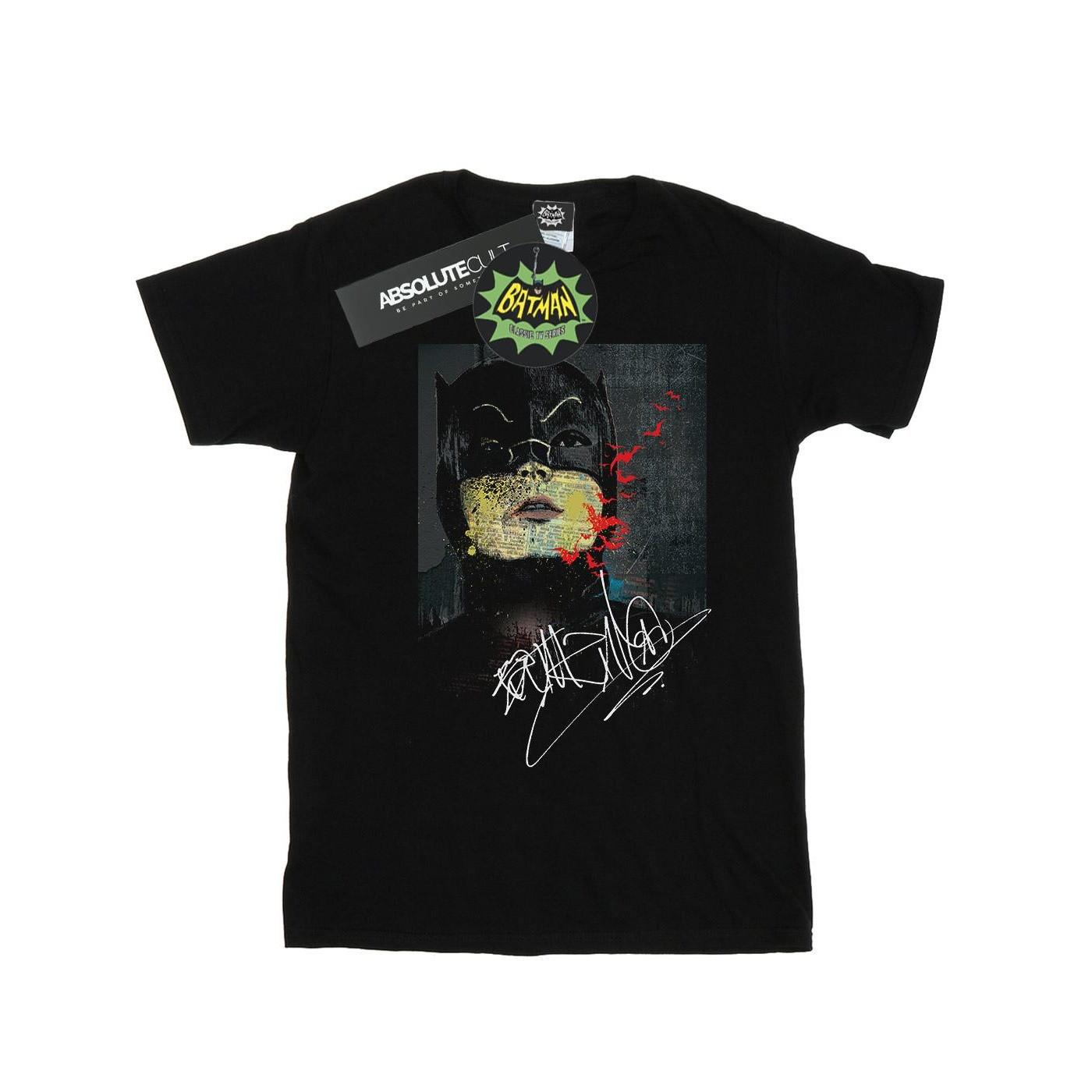 Image of Batman Tv Series Signature Painting Tshirt Herren Schwarz 3XL