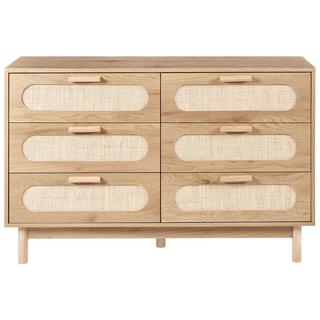 Beliani Cassettiera 6 cassetti en Pannello di fibre (LDF) Boho COSTELLO  