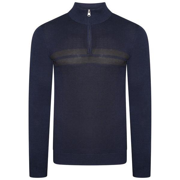 Image of Unite Us Sweatshirt Mit Halbem Reißverschluss Herren Blau XXL