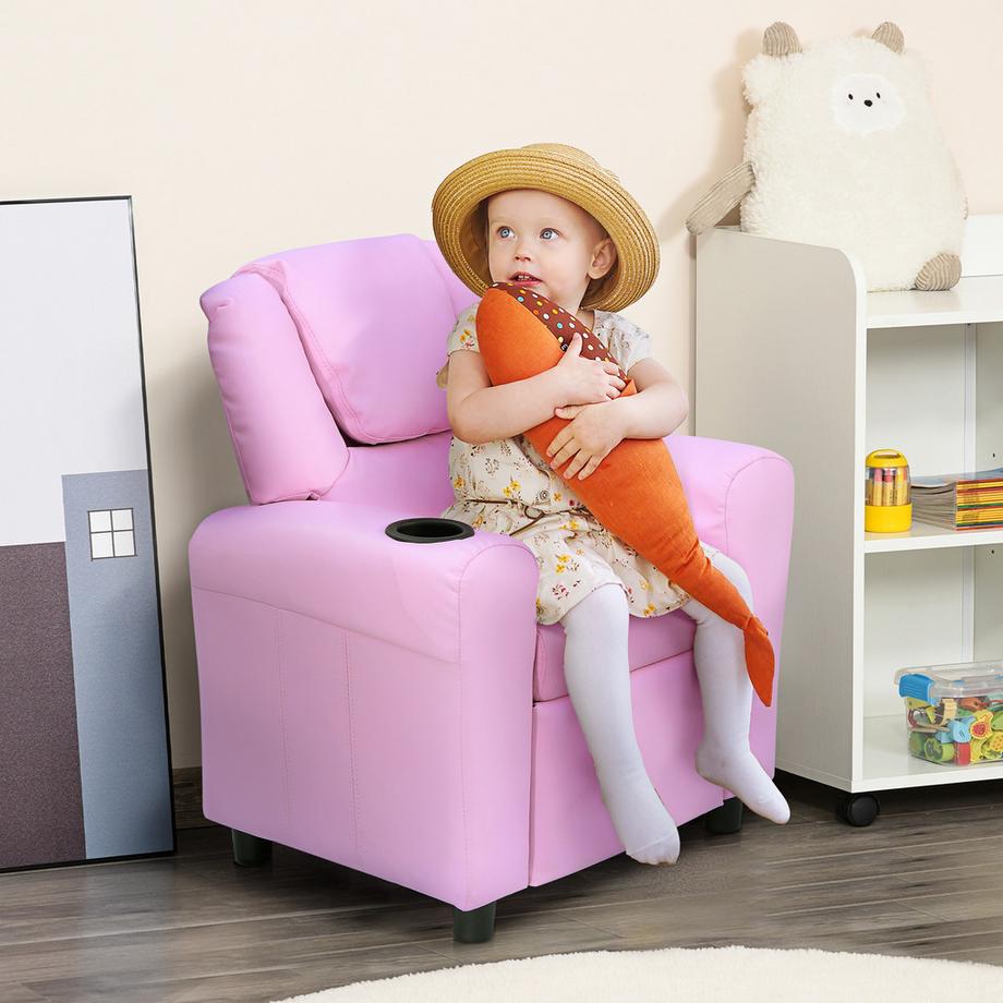 HOMCOM Fauteuil d'enfant  