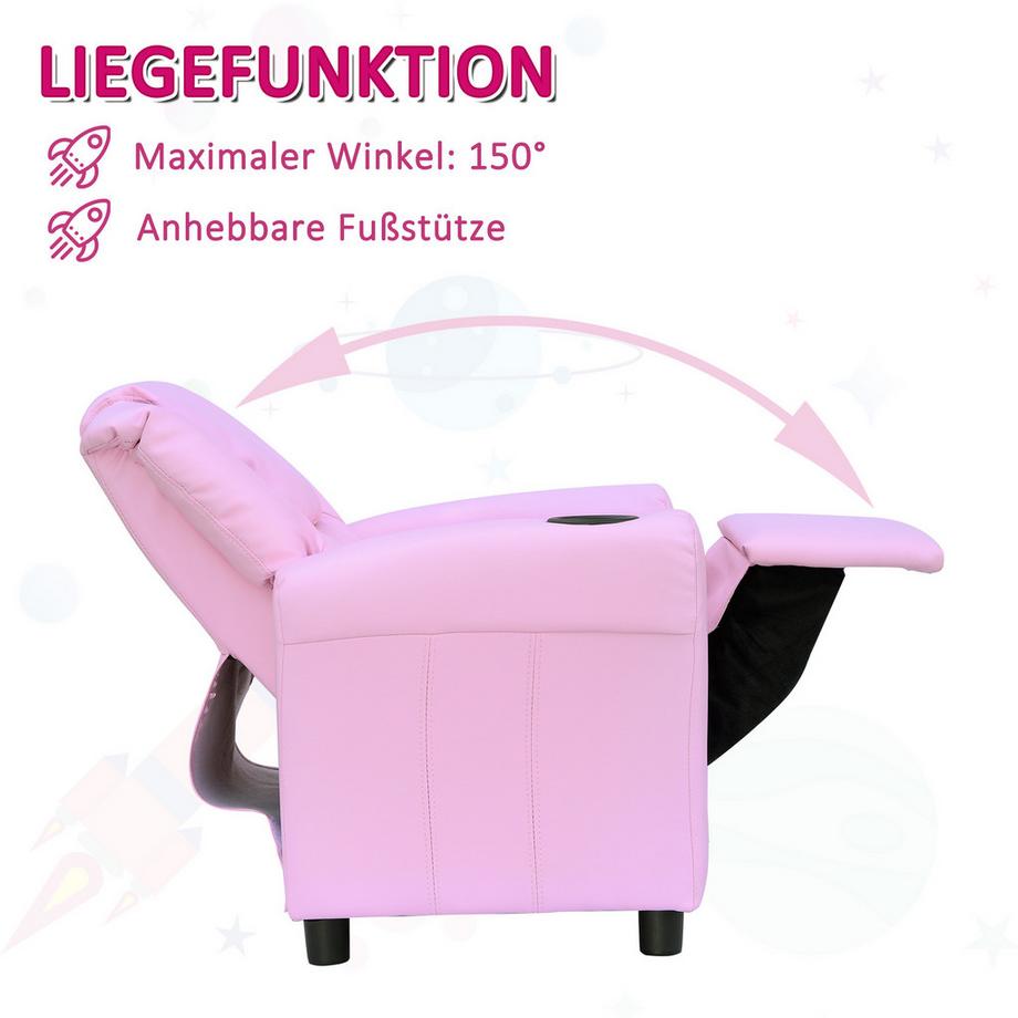 HOMCOM Fauteuil d'enfant  