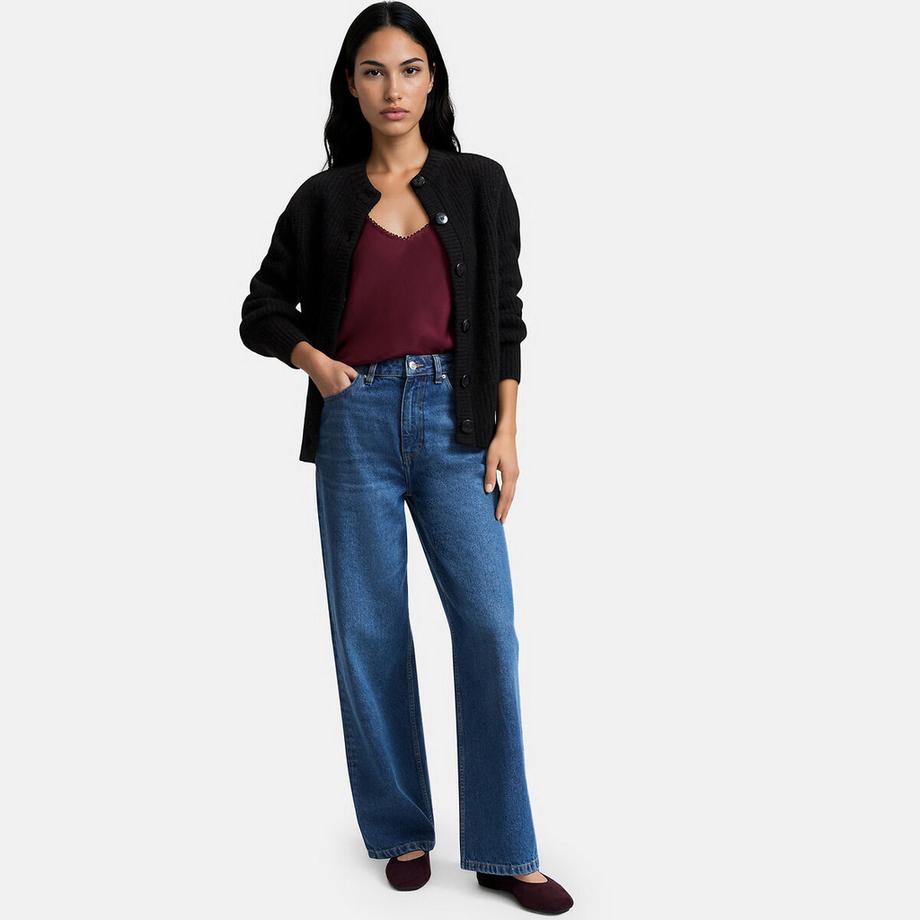 La Redoute Collections Débardeur col V en satin  