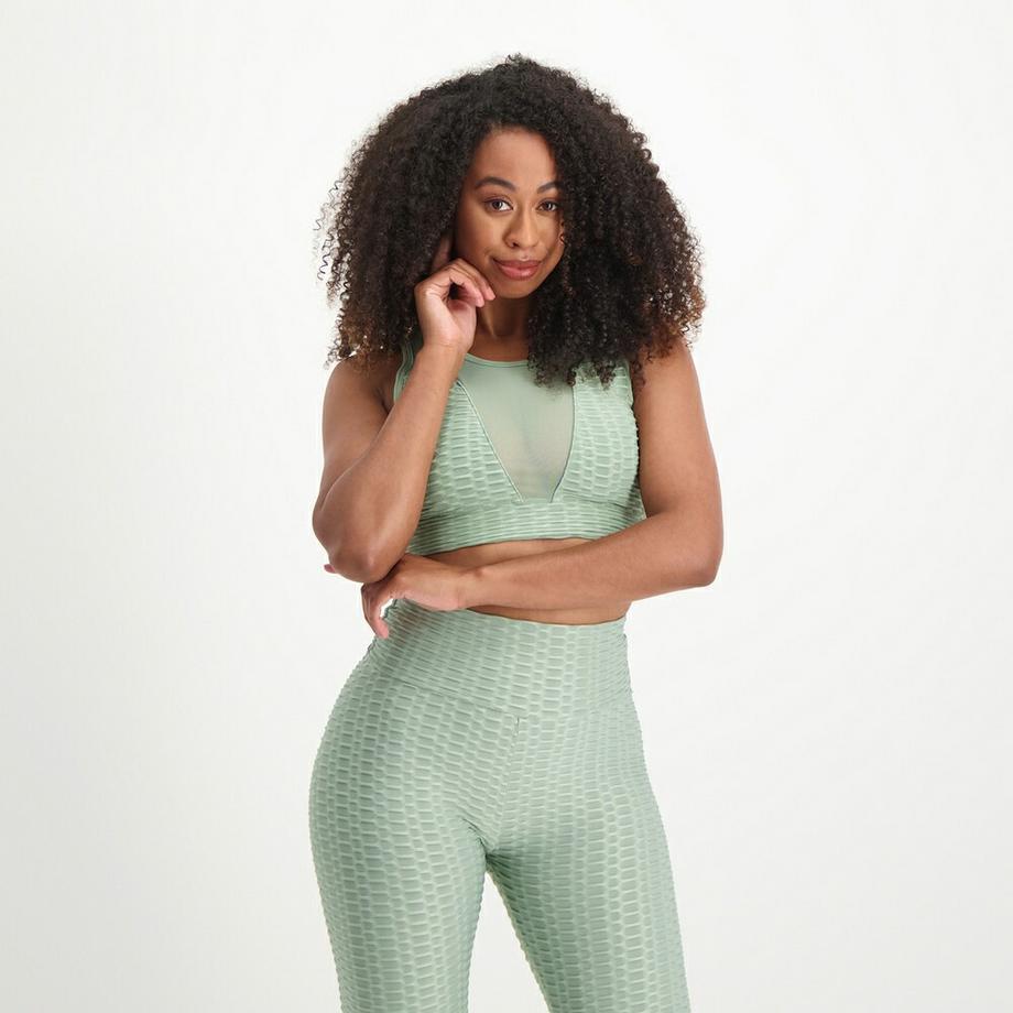 STEVE MADDEN Teve Madden Maximize Mesh Crop Top  