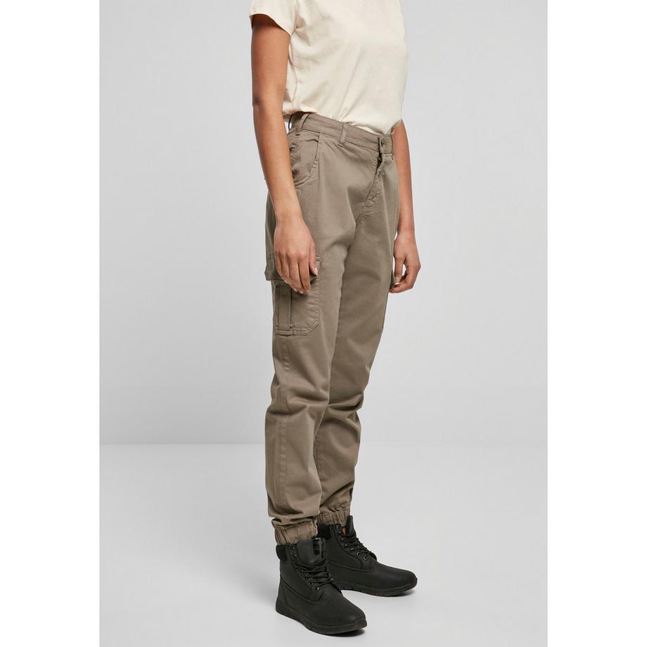 URBAN CLASSICS Pantalon Cargo Taille Haute  