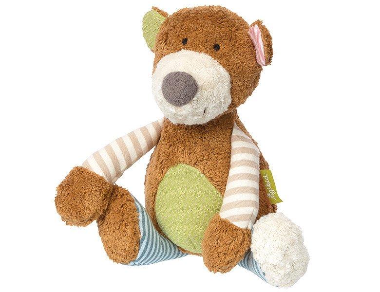 Image of 38768 Kuscheltier Bär Mädchen und Jungen Babyspielzeug empfohlen ab Geburt mehrfarbig
