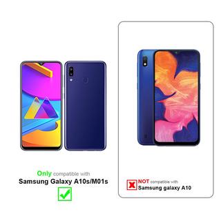 Cadorabo  Housse compatible avec Samsung Galaxy A10s / M01s - Coque de protection avec fermeture magnétique, fonction de support et compartiment pour carte 