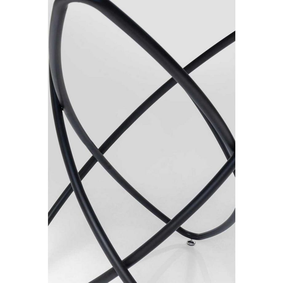 KARE Design Table Molekular noir rond 120  