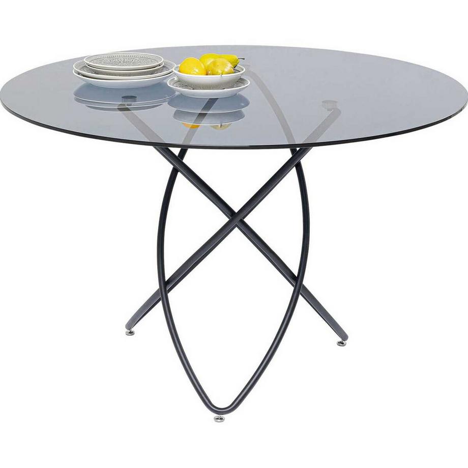 KARE Design Table Molekular noir rond 120  
