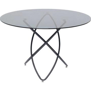 Table Molekular noir rond 120