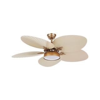 Beliani Ventilateur de plafond avec lampe en Métal Moderne BORMEJO  