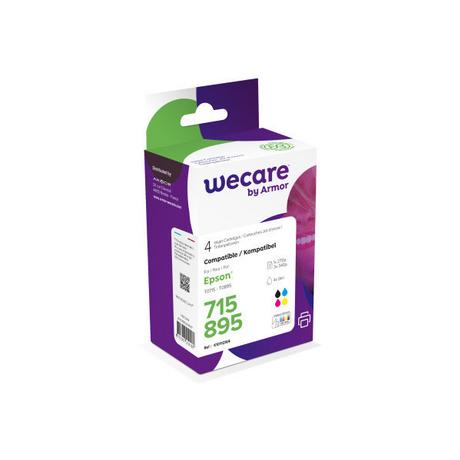 wecare  T071540 cartuccia d'inchiostro 4 pz Nero, Ciano, Magenta, Giallo 